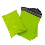 Neon Green Postage Bags – Eco-Friendly Mailing and Packaging Bags for Clothes and Parcels (17" x 22" / 430mm x 560mm) palletwraps