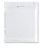 Plastic Carrier Bags – Eco Friendly – Clear – Medium 15″ x 18″ + 3″ palletwraps