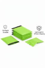 Neon Green Postage Bags – Eco-Friendly Mailing and Packaging Bags for Clothes and Parcels (17" x 22" / 430mm x 560mm) palletwraps - Image 2