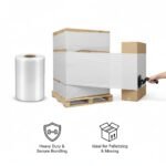 Nano Clear Machine Wrap Stretch Film 500mm x 12mu 350% Stretch palletwraps - Image 2