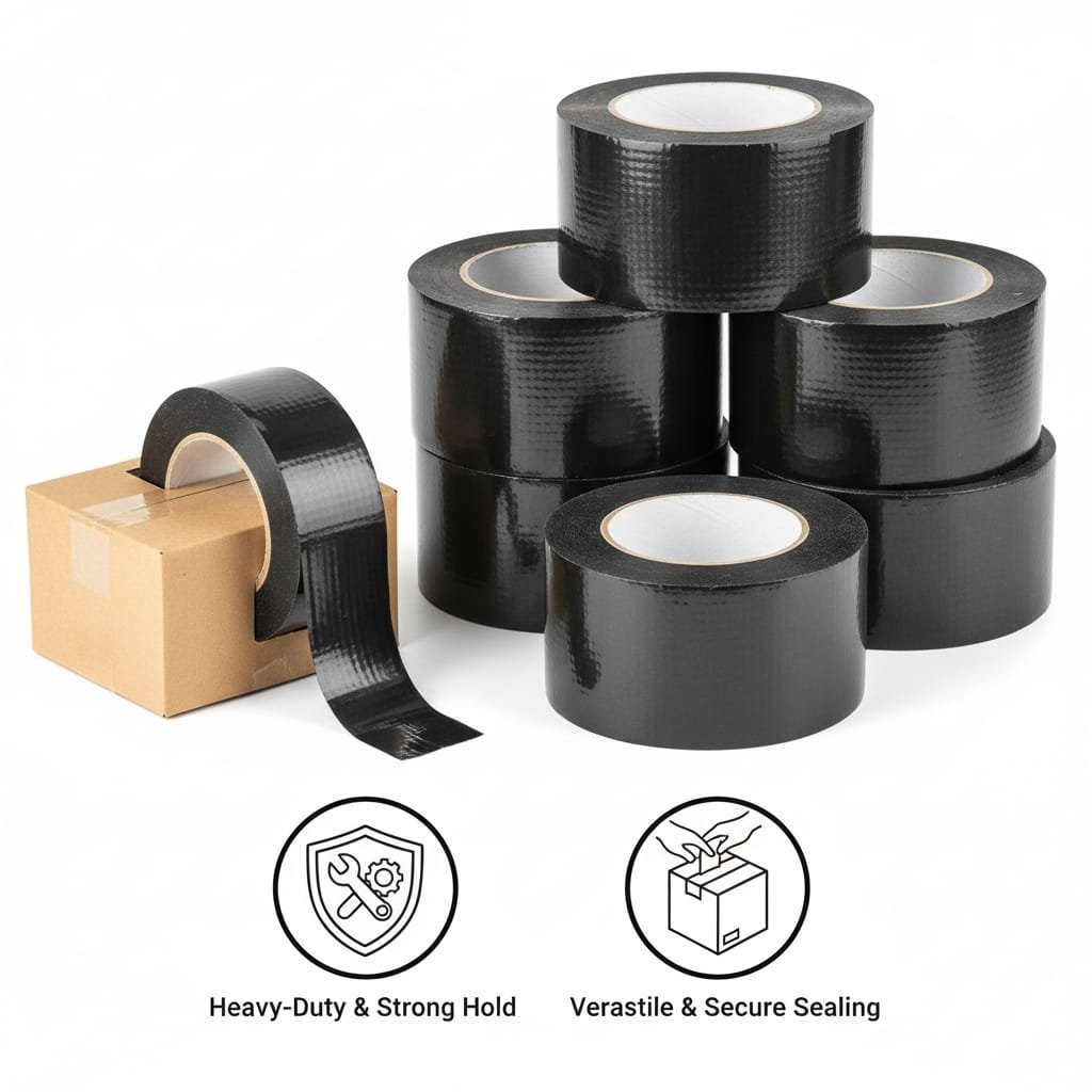 WhatsApp Image 2025-10-10 at 5.12.02 PM Black Duct Tape – 50mm x 50m palletwraps - Image 2