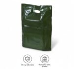 Plastic Carrier Bags – Eco Friendly – Harrod Green – Medium 15″ x 18″ + 3″ palletwraps - Image 2