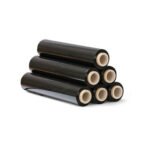 Black Stretch Film 400mm x 150m 20mu – Standard Core palletwraps