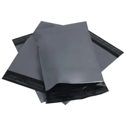 Grey Postage Bags – Eco-Friendly Mailing and Packaging Bags for Clothes and Parcels (14″ x 21″ / 350mm x 533mm) palletwraps