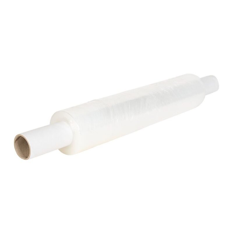 Clear Stretch Film 400mm x 200m 23mu – Extended Core (1 Roll) – palletwraps