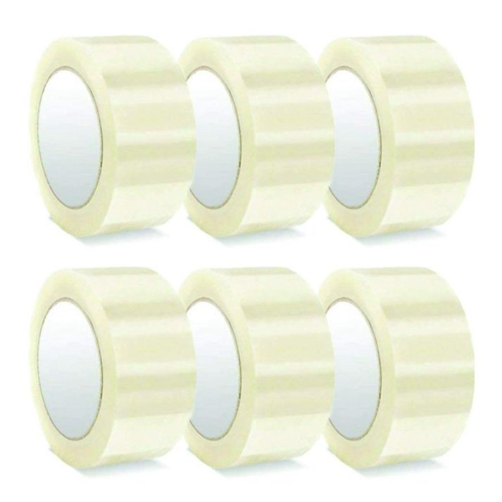 Clear-Packaging-Tape-1.jpg Clear Packaging Tape – 48mm x 92m palletwraps - Image 1