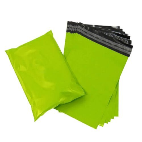 Neon-Green-Postage-Bags.jpg Neon Green Postage Bags – Eco-Friendly Mailing and Packaging Bags for Clothes and Parcels (14" x 20" / 350mm x 508mm) palletwraps - Image 1