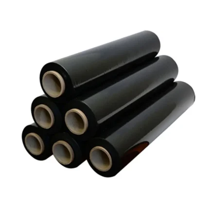 Black Stretch Film 500mm x 300m 20mu – Standard Core palletwraps